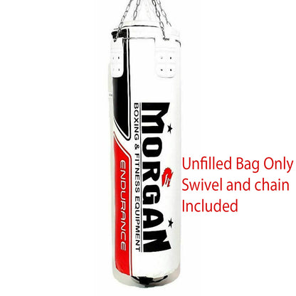 MORGAN V2 Endurance Foam Lined XL Heavy Punch Bag [Unfilled] (6Ft X 42Cm Diameter)