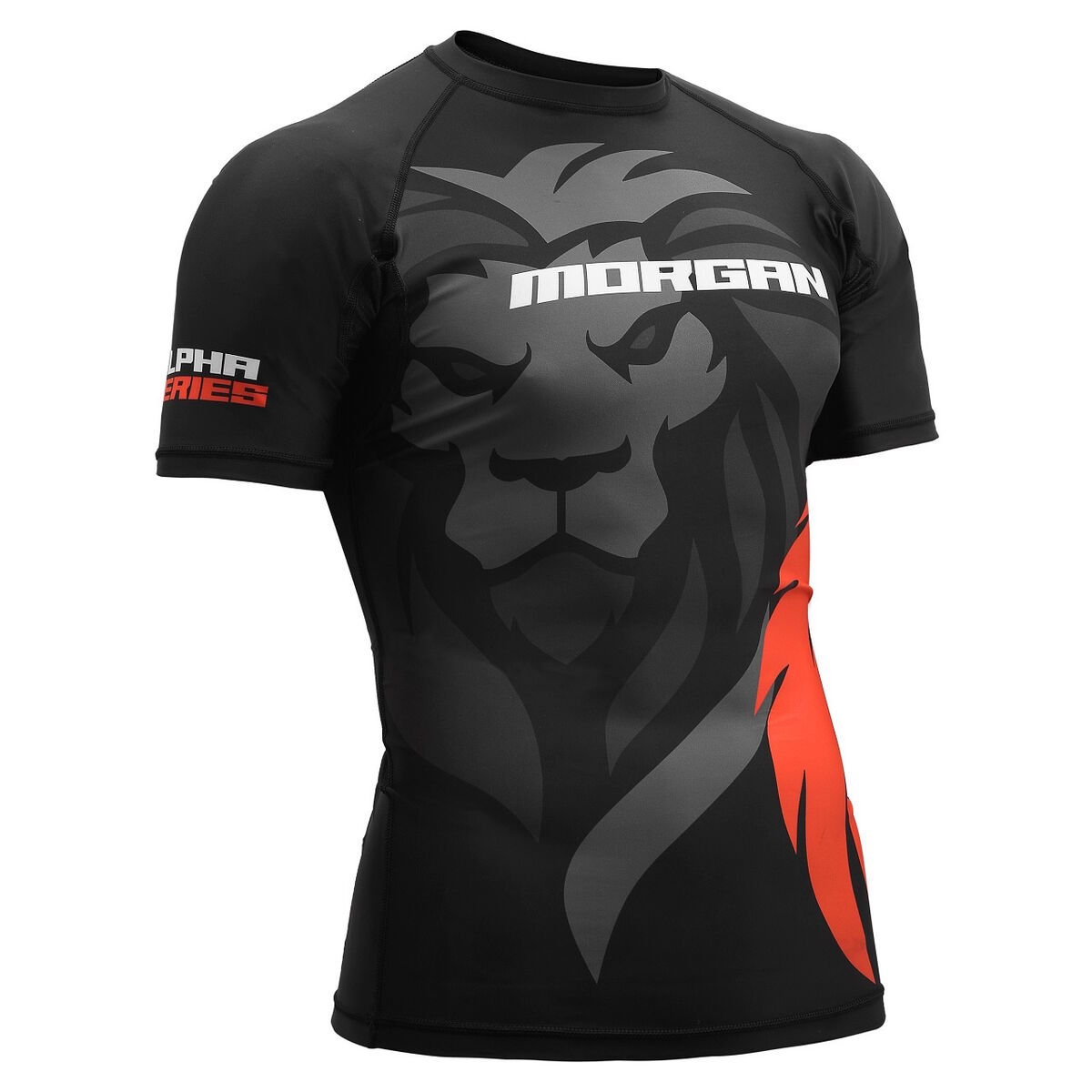 MORGAN Alpha Series Short Sleeve Rash Guard - BJJ Rash Guard