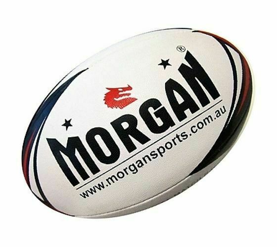 MORGAN Match 4-Ply Rugby League Ball - Boxing & Martial Arts