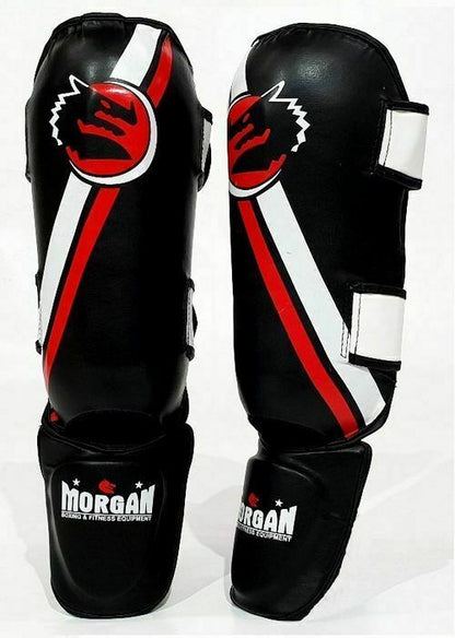 MORGAN V2 Classic Shin Guard Protector Muay Thai & Instep - Shin Guards