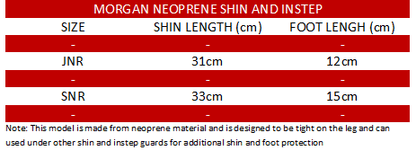 MORGAN V2 Neoprene Muay Thai Shin Guard Protector And Instep - Shin Guards
