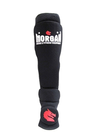 MORGAN V2 Neoprene Muay Thai Shin Guard Protector And Instep - Shin Guards