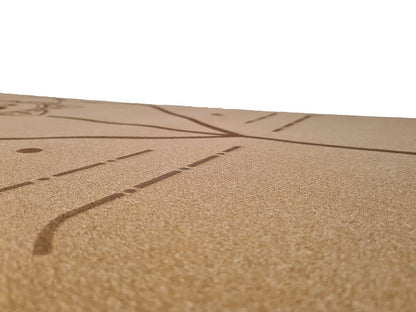 MORGAN Natural Cork Yoga Mat